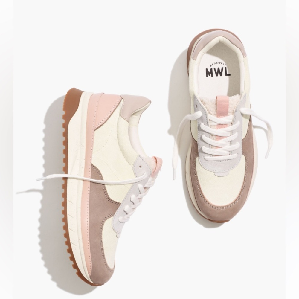 Madewell Sneakers Sherpa edition Size 11